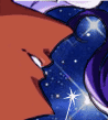 See? You don't even have to see the rest of his face to know the expression he has. I love it.