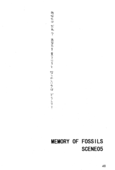 Memory of Fossils 048