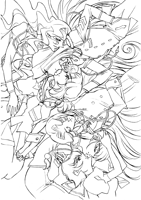 Movie Line-art 011