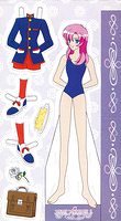 KoreanPaperDolls Set2 1-UtenaDoll