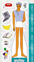 KoreanPaperDolls Set3 7-AkioDoll