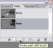 Stroke path